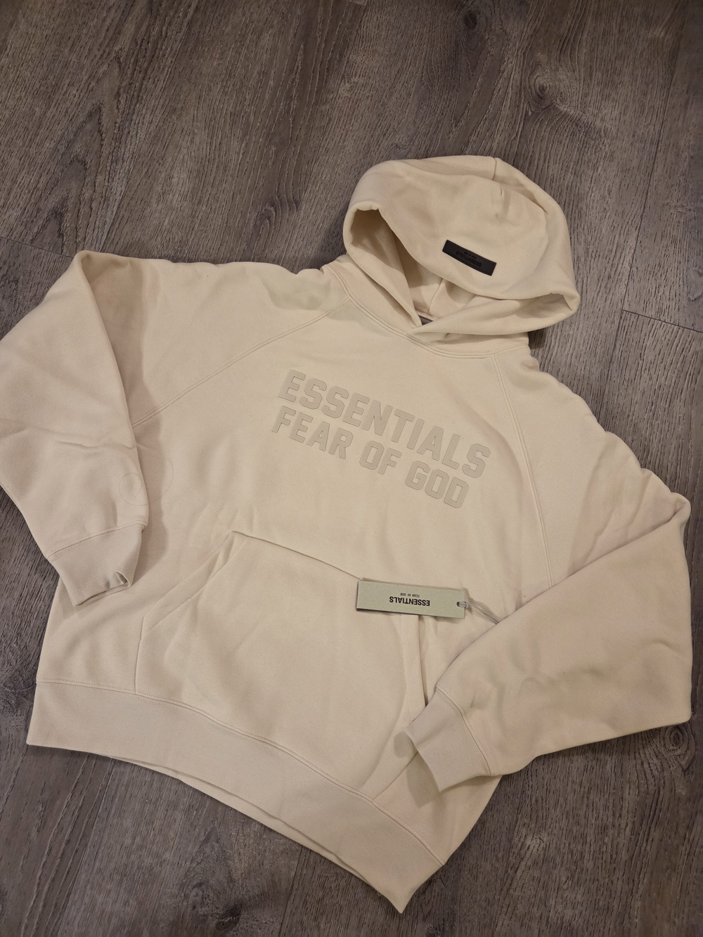 Fear of God ESSENTIALS Men's Eggshell Hoodie